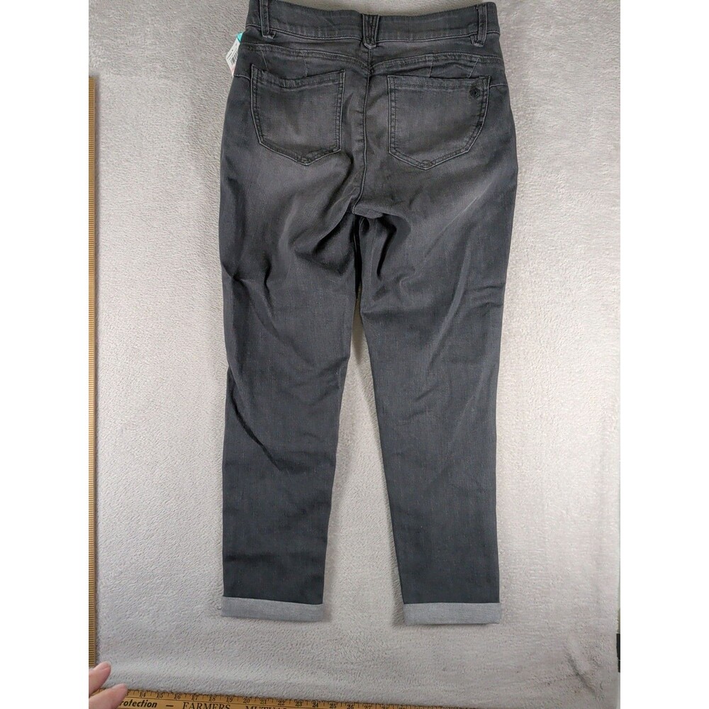 Democracy Ab Solution Ankle Skimmer Jeans Women's 10 Mold & Hold New - Picture 10 of 10